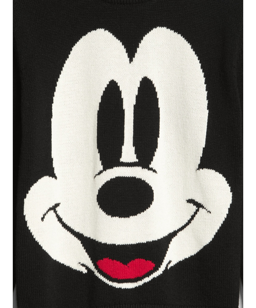 GAP(ギャップ)の「Babygap | Disney Mickey Mouse セーター(ニット/セーター・キッズ・ブラック・80cm/105cm/95cm/100cm/110cm/90cm)」の3枚目の写真