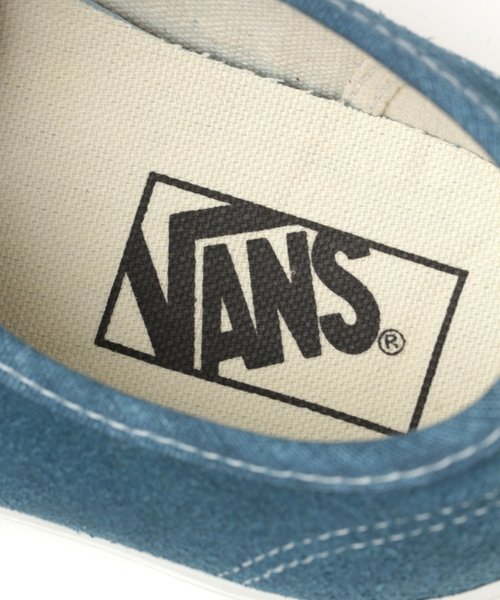 VANS(バンズ)の「【VANS(ヴァンズ)】オーセンティック138(スニーカー・メンズ・ブルー/ライトベージュ・26.5/27.5)」の12枚目の写真