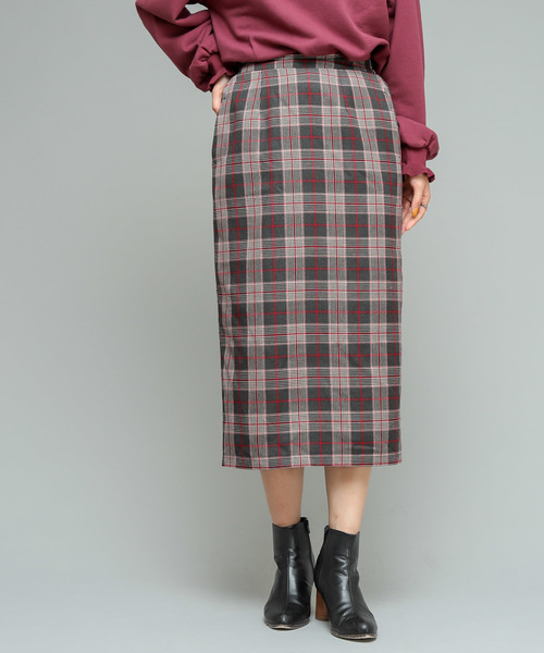 Ciaopanic チャオパニック の カラーチェックタイトスカート スカート Wear