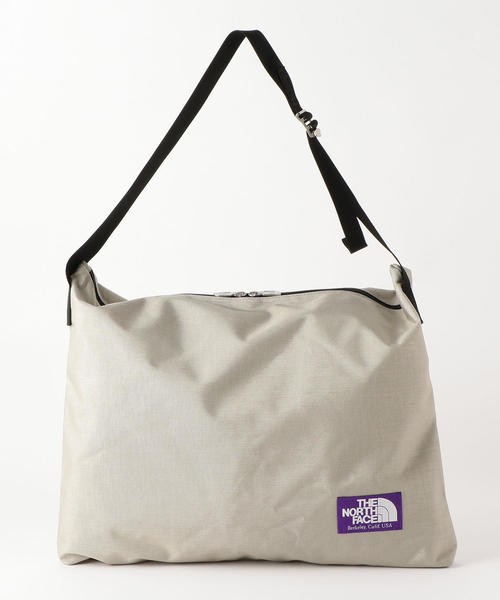 THE NORTH FACE PURPLE LABEL（ザ ノースフェイス パープルレーベル）の「＜THE NORTH FACE PURPLE LABEL＞ビッグショルダーバッグ Ψ（ショルダーバッグ・レディース・ベージュ/ブラック・FREE）」の2枚目の写真
