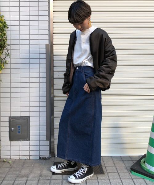 tiptop（ティップトップ）の「ボア×ナイロン胸ZIPリバーシブルブルゾン（ブルゾン・レディース・ブラウン/オフホワイト/キナリ・FREE）」の9枚目の写真