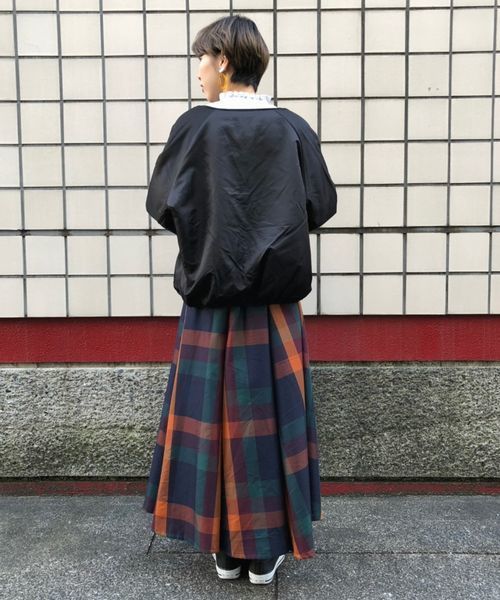 tiptop（ティップトップ）の「ボア×ナイロン胸ZIPリバーシブルブルゾン（ブルゾン・レディース・ブラウン/オフホワイト/キナリ・FREE）」の10枚目の写真