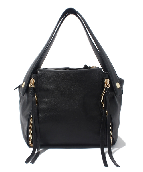 NANO universe（ナノユニバース）の「Dormitory By Hashibami/ラムレザー2WAYBAG（ショルダーバッグ・レディース・ブラック・FREE）」の6枚目の写真