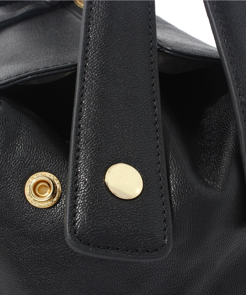 NANO universe（ナノユニバース）の「Dormitory By Hashibami/ラムレザー2WAYBAG（ショルダーバッグ・レディース・ブラック・FREE）」の8枚目の写真