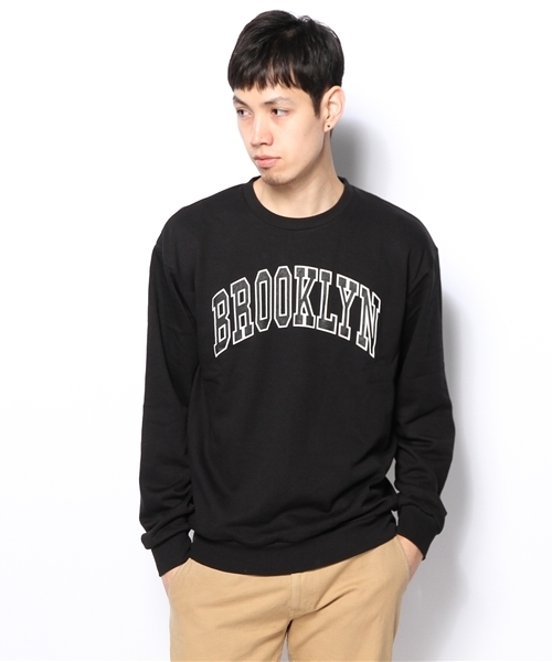 WEGO（ウィゴー）の「WEGO/CITYロゴプリントスウェット（スウェット・メンズ・ロイヤルブルー/ブラック/杢グレー/ワイン・MEDIUM/LARGE）」の13枚目の写真