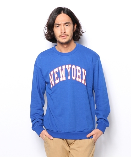 WEGO（ウィゴー）の「WEGO/CITYロゴプリントスウェット（スウェット・メンズ・ロイヤルブルー/ブラック/杢グレー/ワイン・MEDIUM/LARGE）」の15枚目の写真
