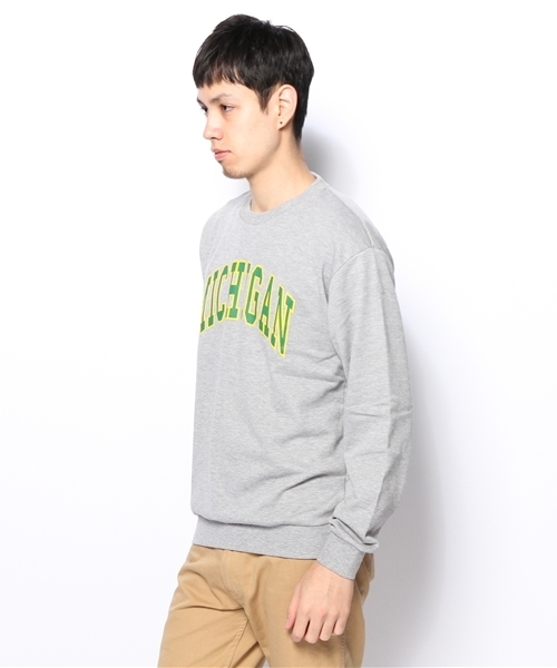 WEGO（ウィゴー）の「WEGO/CITYロゴプリントスウェット（スウェット・メンズ・ロイヤルブルー/ブラック/杢グレー/ワイン・MEDIUM/LARGE）」の7枚目の写真