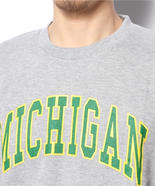 WEGO（ウィゴー）の「WEGO/CITYロゴプリントスウェット（スウェット・メンズ・ロイヤルブルー/ブラック/杢グレー/ワイン・MEDIUM/LARGE）」の9枚目の写真