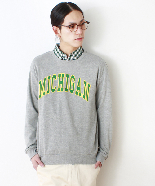 WEGO（ウィゴー）の「WEGO/CITYロゴプリントスウェット（スウェット・メンズ・ロイヤルブルー/ブラック/杢グレー/ワイン・MEDIUM/LARGE）」の19枚目の写真