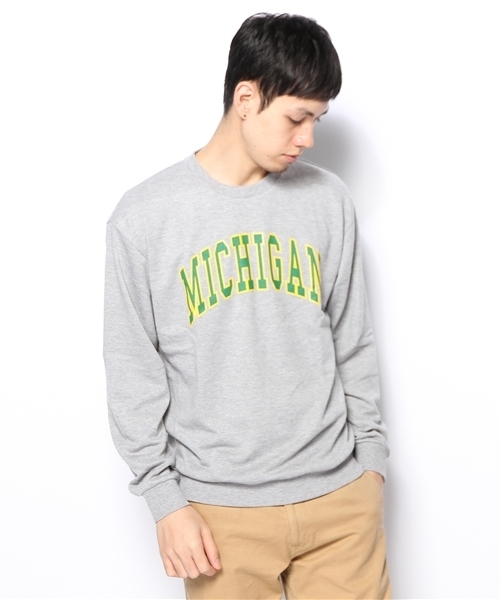 WEGO（ウィゴー）の「WEGO/CITYロゴプリントスウェット（スウェット・メンズ・ロイヤルブルー/ブラック/杢グレー/ワイン・MEDIUM/LARGE）」の17枚目の写真