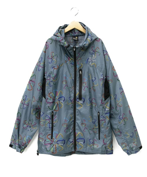 go slow caravan(ゴースローキャラバン)の「昇華転写プリント ポケッタブルパーカジャケット W(その他アウター・レディース・ブラック/グレー/ブルー・FREE)」の2枚目の写真