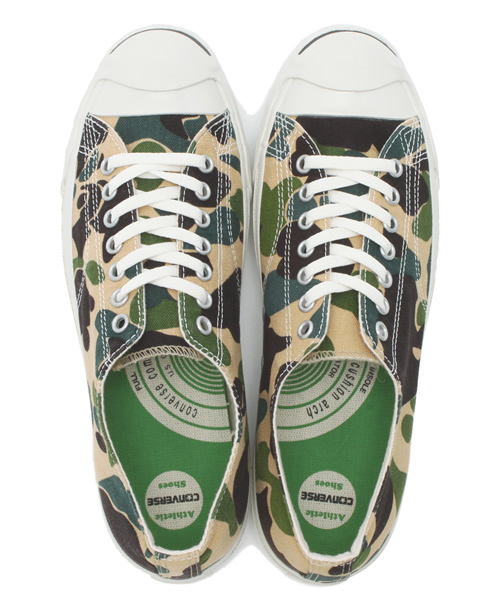 SHIPS（シップス）の「CONVERS: 【JACK PURCELL】 HS83 カモフラージュ（スニーカー・メンズ・その他・9/LARGE/8/7.5/8.5）」の5枚目の写真
