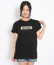 X-girl | FLORAL BAR MENS S/S TEE(Tシャツ/カットソー)