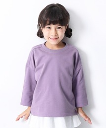 devirock | ミニ裏毛7分袖Tシャツ(Tシャツ/カットソー)