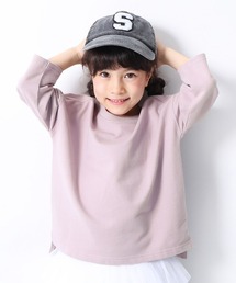 devirock | ミニ裏毛7分袖Tシャツ(Tシャツ/カットソー)