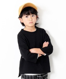 devirock | ミニ裏毛7分袖Tシャツ(Tシャツ/カットソー)