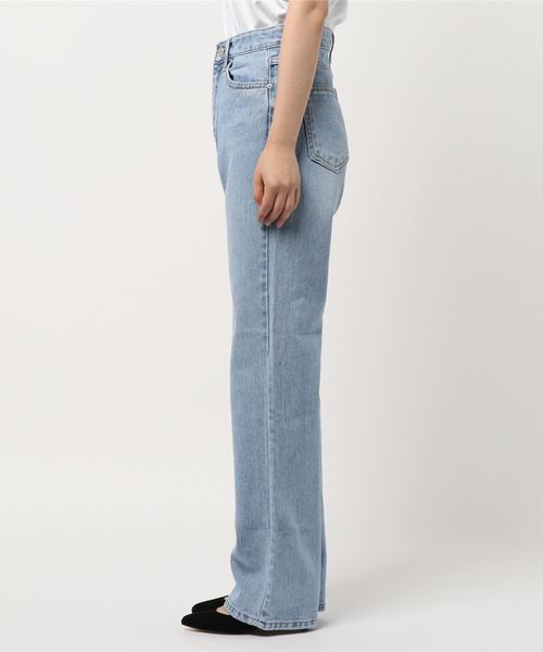 fifth（フィフス）の「【Korea Select】 ハイウエストストレートデニムパンツ/Opera（デニムパンツ・レディース・ブルー・SMALL/MEDIUM/LARGE）」の2枚目の写真