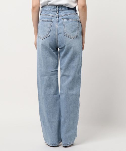 fifth（フィフス）の「【Korea Select】 ハイウエストストレートデニムパンツ/Opera（デニムパンツ・レディース・ブルー・SMALL/MEDIUM/LARGE）」の3枚目の写真