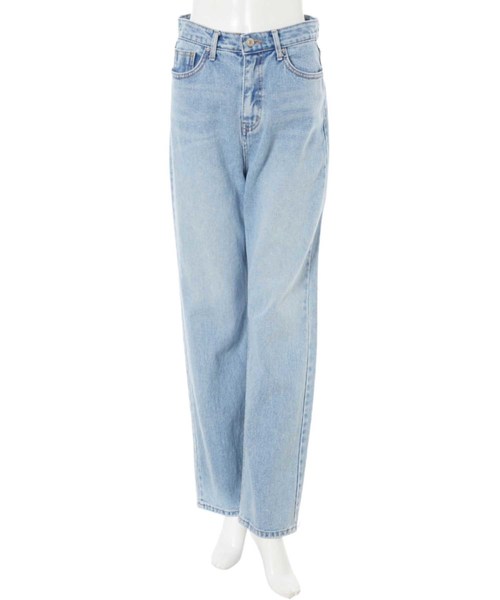 fifth（フィフス）の「【Korea Select】 ハイウエストストレートデニムパンツ/Opera（デニムパンツ・レディース・ブルー・SMALL/MEDIUM/LARGE）」の10枚目の写真
