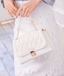 デザインフラップショルダーバッグ