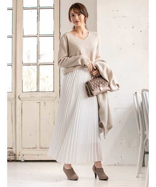 fifth（フィフス）の「デザインフラップショルダーバッグ（ショルダーバッグ・レディース・ホワイト/モカ/スモークピンク・FREE）」の15枚目の写真