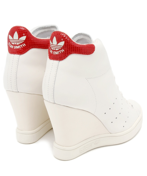 adidas Originals（アディダスオリジナルス）の「アディダス オリジナルス スタンスミス ヒール STAN SMITH UP W M25355（スニーカー・レディース・ホワイト・23.5cm/24.5cm/23cm/24cm）」の4枚目の写真