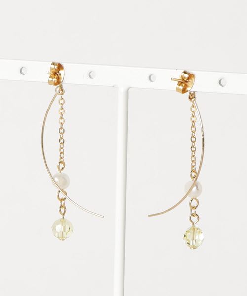 tone(トーン)の「【PetitBonheur*accessories】コロコロスワロミニ(ピアス(両耳用)・レディース・パープル/ブルー/イエロー/ピンク・FREE)」の5枚目の写真