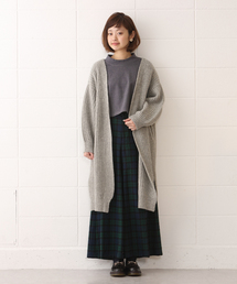 Kastane | 【Kastane】畦ロングカーディガン(カーディガン/ボレロ)