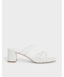 CHARLES & KEITH | ストラッピー スクエアトゥサンダル / Strappy Square Toe Sandals(サンダル)