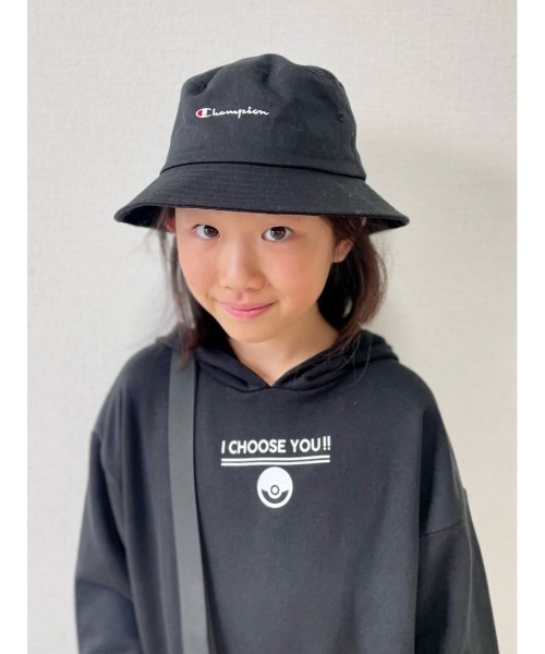 Champion(チャンピオン)の「【CHAMPION】スクリプトハット(ハット・キッズ・ブラック/ベージュ・LL)」の1枚目の写真