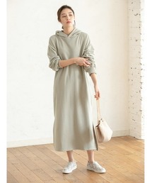 fifth | スウェットロングパーカーワンピース(ワンピース)