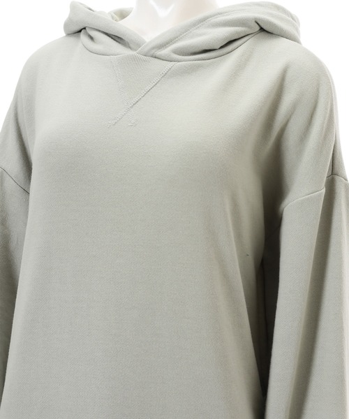 fifth（フィフス）の「スウェットロングパーカーワンピース（ワンピース・レディース・ミント/スモークピンク・MEDIUM）」の7枚目の写真