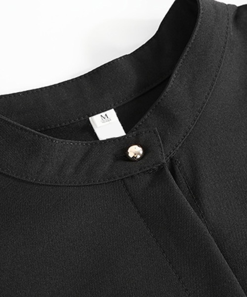 ABITOKYO(アビトーキョー)の「フレンチスリーブフリルセットアップ(セットアップ・レディース・ブラック/ブルー/ライトピンク・S/M/L)」の4枚目の写真