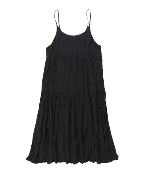 ACYM（アシーム）の「Crinkle cami ワンピース（ワンピース・レディース・ホワイト/ブラック・FREE）」の13枚目の写真