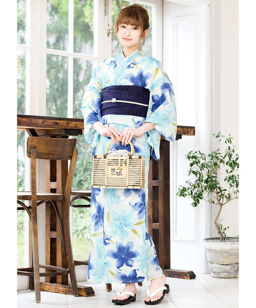 選べるレディース浴衣2点セット （浴衣＋帯）