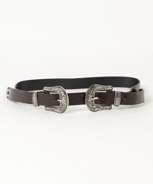 Burner(バーナー)の「【OKUOKU 0909】ダブルバックルベルト(ベルト・レディース・ホワイト/ブラック/ダークブラウン/ベージュ/パープル/グレー/レッド/ブラック系その他/ブラック系その他2/ブルー/イエロー/オレンジ/クリア/ピンク/ダークグレー/その他33/ブラウン/その他31/オリーブ/その他32/ネイビー/ライトグリーン/B/A/ライトブラウン/C/グレー系その他/カーキ/シルバー/グレー系その他2/グレー系その他3/グレー系その他4/ブラウン系その他2/ブラウン系その他3/ベージュ系その他2/ワイン/ブラック系その他3/ローズ/レオパード/ブルーグリーン/ブラウン系その他/ベージュ系その他/グリーン系その他/ダークブルー/ブルー系その他/キャメル/その他/ブラック系その他4/その他1/その他8/その他7・FREE)」の13枚目の写真