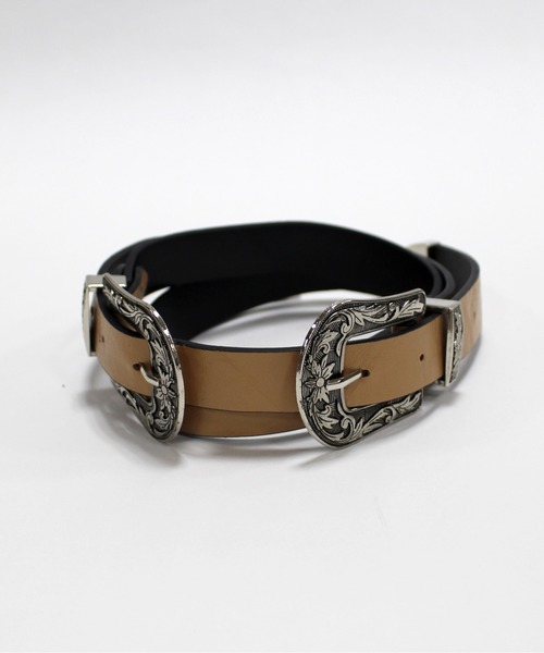 Burner(バーナー)の「【OKUOKU 0909】ダブルバックルベルト(ベルト・レディース・ホワイト/ブラック/ダークブラウン/ベージュ/パープル/グレー/レッド/ブラック系その他/ブラック系その他2/ブルー/イエロー/オレンジ/クリア/ピンク/ダークグレー/その他33/ブラウン/その他31/オリーブ/その他32/ネイビー/ライトグリーン/B/A/ライトブラウン/C/グレー系その他/カーキ/シルバー/グレー系その他2/グレー系その他3/グレー系その他4/ブラウン系その他2/ブラウン系その他3/ベージュ系その他2/ワイン/ブラック系その他3/ローズ/レオパード/ブルーグリーン/ブラウン系その他/ベージュ系その他/グリーン系その他/ダークブルー/ブルー系その他/キャメル/その他/ブラック系その他4/その他1/その他8/その他7・FREE)」の19枚目の写真