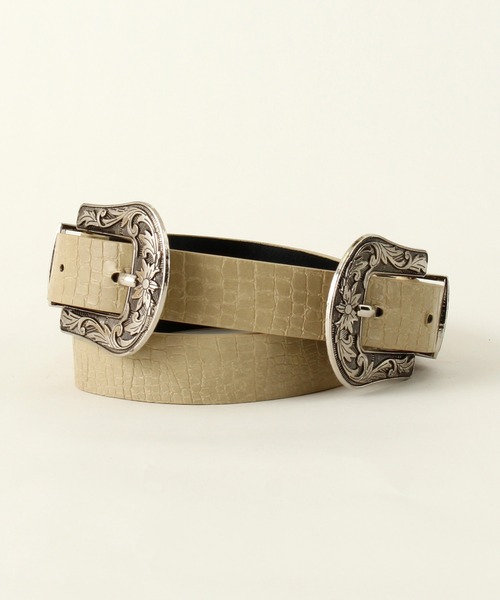 Burner(バーナー)の「【OKUOKU 0909】ダブルバックルベルト(ベルト・レディース・ホワイト/ブラック/ダークブラウン/ベージュ/パープル/グレー/レッド/ブラック系その他/ブラック系その他2/ブルー/イエロー/オレンジ/クリア/ピンク/ダークグレー/その他33/ブラウン/その他31/オリーブ/その他32/ネイビー/ライトグリーン/B/A/ライトブラウン/C/グレー系その他/カーキ/シルバー/グレー系その他2/グレー系その他3/グレー系その他4/ブラウン系その他2/ブラウン系その他3/ベージュ系その他2/ワイン/ブラック系その他3/ローズ/レオパード/ブルーグリーン/ブラウン系その他/ベージュ系その他/グリーン系その他/ダークブルー/ブルー系その他/キャメル/その他/ブラック系その他4/その他1/その他8/その他7・FREE)」の20枚目の写真