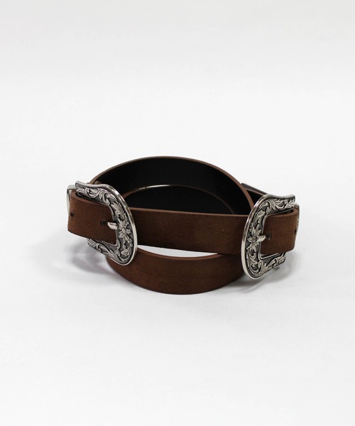 Burner(バーナー)の「【OKUOKU 0909】ダブルバックルベルト(ベルト・レディース・ホワイト/ブラック/ダークブラウン/ベージュ/パープル/グレー/レッド/ブラック系その他/ブラック系その他2/ブルー/イエロー/オレンジ/クリア/ピンク/ダークグレー/その他33/ブラウン/その他31/オリーブ/その他32/ネイビー/ライトグリーン/B/A/ライトブラウン/C/グレー系その他/カーキ/シルバー/グレー系その他2/グレー系その他3/グレー系その他4/ブラウン系その他2/ブラウン系その他3/ベージュ系その他2/ワイン/ブラック系その他3/ローズ/レオパード/ブルーグリーン/ブラウン系その他/ベージュ系その他/グリーン系その他/ダークブルー/ブルー系その他/キャメル/その他/ブラック系その他4/その他1/その他8/その他7・FREE)」の14枚目の写真