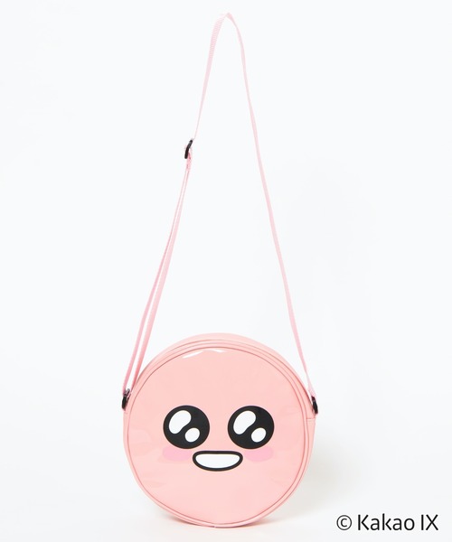 WEGO(ウィゴー)の「∴WEGO/【KAKAO FRIENDS】サークルエナメルショルダーバッグ(ショルダーバッグ・レディース・オレンジ系その他/ライトピンク・FREE)」の1枚目の写真
