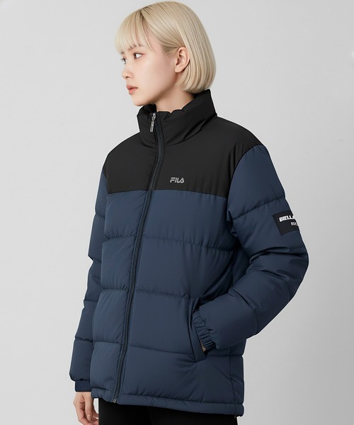 セール】【FILA/フィラ】ワンポイント刺繍 軽量 中綿 スタンド