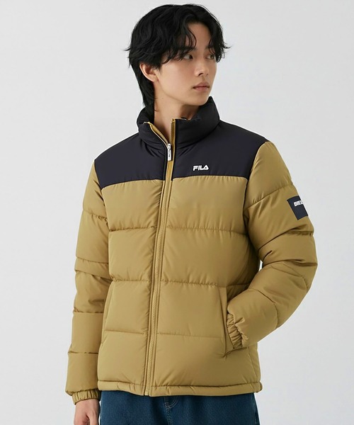 セール】【FILA/フィラ】ワンポイント刺繍 軽量 中綿 スタンド