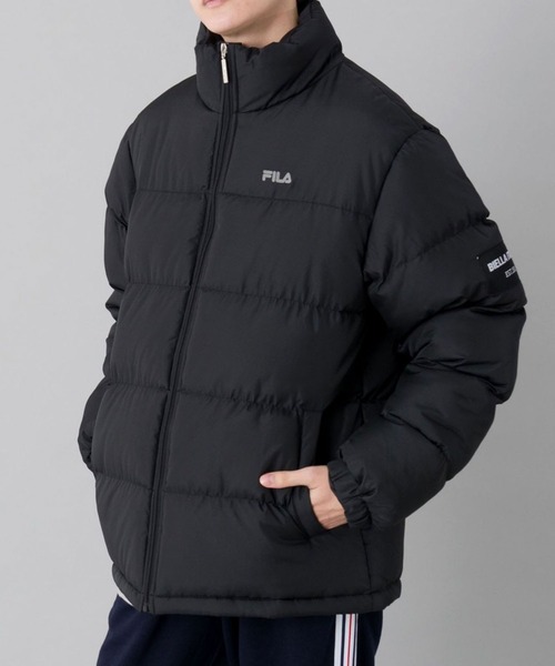セール】【FILA/フィラ】ワンポイント刺繍 軽量 中綿 スタンド