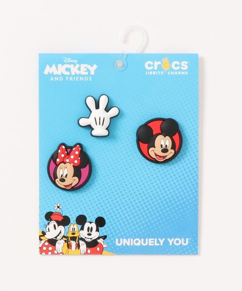 クロックス Crocs ディズニー フレンズ Disney Icons 3 Pack シューズアクセサリー Crocs クロックス のファッション通販 Zozotown