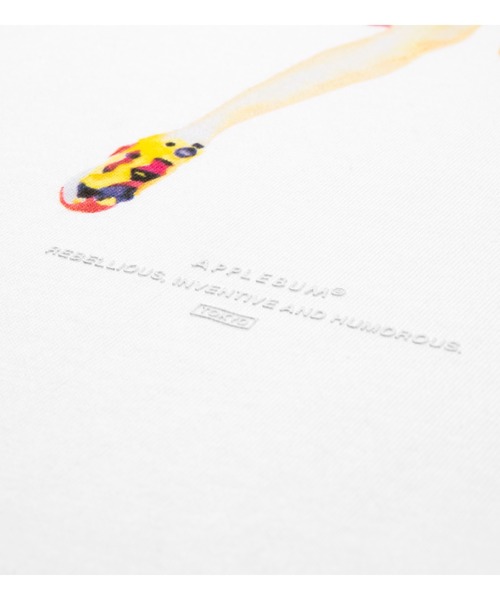 APPLEBUM（アップルバム）の「"PUMP" T-shirt（Tシャツ/カットソー・メンズ・ホワイト・MEDIUM/LARGE/X-LARGE/XX-LARGE/SMALL）」の4枚目の写真