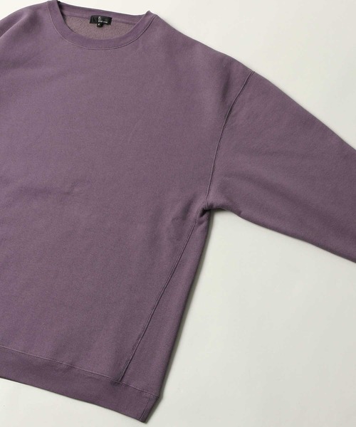 ZIP FIVE（ジップファイブ）の「【ZIP FIVE】【12オンス】ヘビーウェイト ビッグシルエット クルーネックスウェットトレーナー（スウェット・レディース・ブラック/ベージュ/パープル/ブラウン/ブルー/カーキ/マスタード/オレンジ/アイボリー/チャコール・MEDIUM/LARGE）」の18枚目の写真