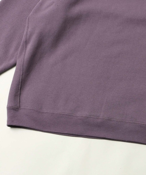 ZIP FIVE（ジップファイブ）の「【ZIP FIVE】【12オンス】ヘビーウェイト ビッグシルエット クルーネックスウェットトレーナー（スウェット・レディース・ブラック/ベージュ/パープル/ブラウン/ブルー/カーキ/マスタード/オレンジ/アイボリー/チャコール・MEDIUM/LARGE）」の19枚目の写真