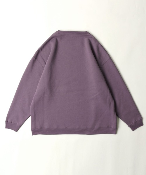 ZIP FIVE（ジップファイブ）の「【ZIP FIVE】【12オンス】ヘビーウェイト ビッグシルエット クルーネックスウェットトレーナー（スウェット・レディース・ブラック/ベージュ/パープル/ブラウン/ブルー/カーキ/マスタード/オレンジ/アイボリー/チャコール・MEDIUM/LARGE）」の20枚目の写真