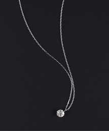 anq.（アンク）の「「anq.」K18/Pt850・ダイヤモンド ネックレス（ネックレス）」