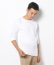 SHIPS | ★★THE WHITE BRIEFS: クルーネック Tシャツ 3/4レングス(Tシャツ/カットソー)